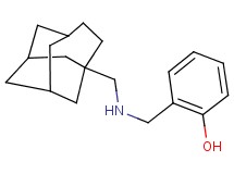2-{[(tricyclo[4.3.1.1~3,8~]undec-3-ylmethyl)amino]methyl}phenol hydrochloride