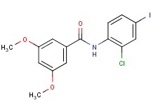 N-(2-chloro-4-iodophenyl)-3,5-dimethoxybenzamide
