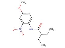 2-ethyl-N-(4-methoxy-2-nitrophenyl)butanamide