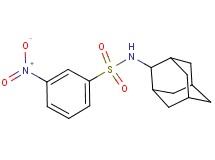N-2-adamantyl-3-nitrobenzenesulfonamide