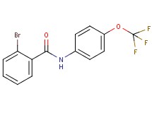 2-bromo-N-[4-(trifluoromethoxy)phenyl]benzamide
