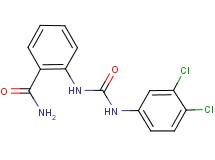 2-({[(3,4-dichlorophenyl)amino]carbonyl}amino)benzamide