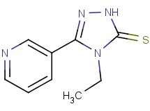 4-ethyl-5-(3-pyridinyl)-2,4-dihydro-3H-1,2,4-triazole-3-thione