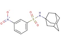 N-1-adamantyl-3-nitrobenzenesulfonamide