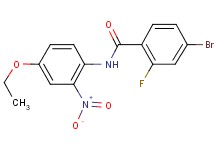 4-bromo-N-(4-ethoxy-2-nitrophenyl)-2-fluorobenzamide