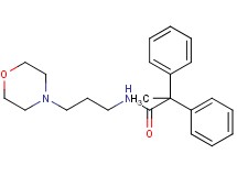 N-[3-(4-morpholinyl)propyl]-2,2-diphenylpropanamide