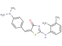5-[4-(dimethylamino)benzylidene]-2-[(2,3-dimethylphenyl)amino]-1,3-thiazol-4(5H)-one