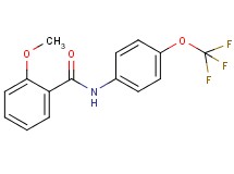 2-methoxy-N-[4-(trifluoromethoxy)phenyl]benzamide