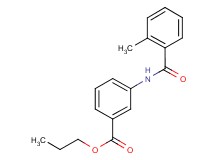 propyl 3-[(2-methylbenzoyl)amino]benzoate