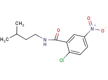 2-chloro-N-(3-methylbutyl)-5-nitrobenzamide