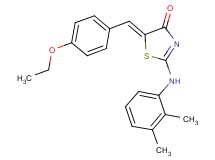 2-[(2,3-dimethylphenyl)amino]-5-(4-ethoxybenzylidene)-1,3-thiazol-4(5H)-one