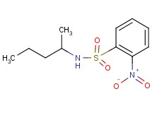 N-(1-methylbutyl)-2-nitrobenzenesulfonamide