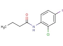 N-(2-chloro-4-iodophenyl)butanamide