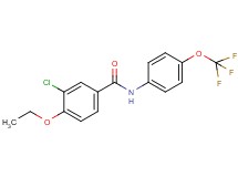 3-chloro-4-ethoxy-N-[4-(trifluoromethoxy)phenyl]benzamide