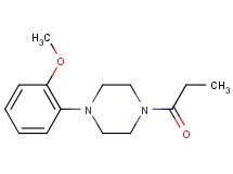 1-(2-methoxyphenyl)-4-propionylpiperazine