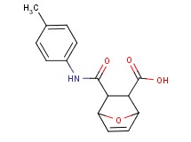 3-{[(4-methylphenyl)amino]carbonyl}-7-oxabicyclo[2.2.1]hept-5-ene-2-carboxylic acid