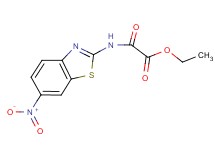 ethyl [(6-nitro-1,3-benzothiazol-2-yl)amino](oxo)acetate