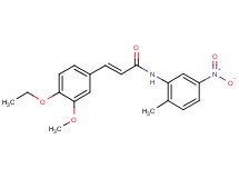 3-(4-ethoxy-3-methoxyphenyl)-N-(2-methyl-5-nitrophenyl)acrylamide