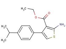 ethyl 2-amino-4-(4-isopropylphenyl)-3-thiophenecarboxylate