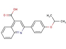 2-(4-isopropoxyphenyl)-4-quinolinecarboxylic acid