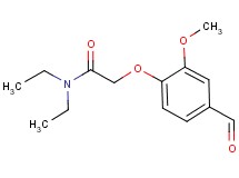 N,N-diethyl-2-(4-formyl-2-methoxyphenoxy)acetamide
