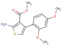 methyl 2-amino-4-(2,4-dimethoxyphenyl)-3-thiophenecarboxylate