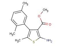 methyl 2-amino-4-(2,5-dimethylphenyl)-5-methyl-3-thiophenecarboxylate