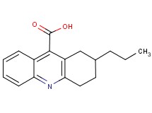 2-propyl-1,2,3,4-tetrahydro-9-acridinecarboxylic acid