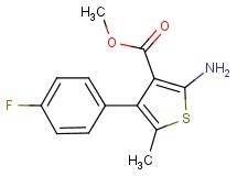 methyl 2-amino-4-(4-fluorophenyl)-5-methyl-3-thiophenecarboxylate