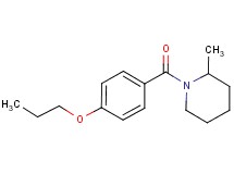 2-methyl-1-(4-propoxybenzoyl)piperidine