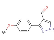 3-(4-methoxyphenyl)-1H-pyrazole-4-carbaldehyde