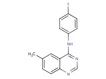 N-(4-iodophenyl)-6-methyl-4-quinazolinamine