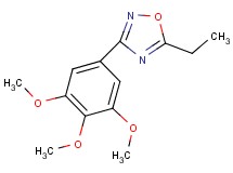 5-ethyl-3-(3,4,5-trimethoxyphenyl)-1,2,4-oxadiazole
