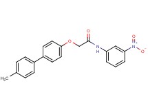 2-[(4'-methyl-4-biphenylyl)oxy]-N-(3-nitrophenyl)acetamide