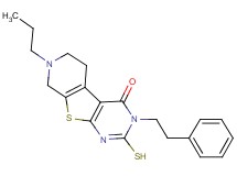 2-mercapto-3-(2-phenylethyl)-7-propyl-5,6,7,8-tetrahydropyrido[4',3':4,5]thieno[2,3-d]pyrimidin-4(3H)-one