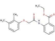 ethyl 2-{[(2,3-dimethylphenoxy)acetyl]amino}benzoate