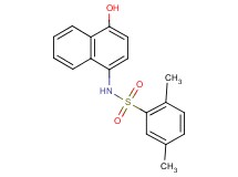 N-(4-hydroxy-1-naphthyl)-2,5-dimethylbenzenesulfonamide