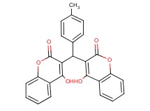 3,3'-[(4-methylphenyl)methylene]bis(4-hydroxy-2H-chromen-2-one)