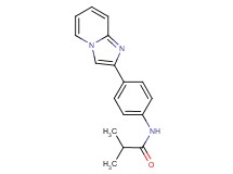 N-(4-imidazo[1,2-a]pyridin-2-ylphenyl)-2-methylpropanamide