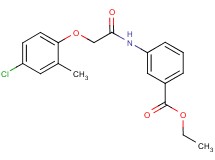 ethyl 3-{[(4-chloro-2-methylphenoxy)acetyl]amino}benzoate