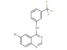 6-bromo-N-[3-(trifluoromethyl)phenyl]-4-quinazolinamine