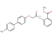 methyl 2-({[(4'-methyl-4-biphenylyl)oxy]acetyl}amino)benzoate