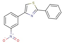 4-(3-nitrophenyl)-2-phenyl-1,3-thiazole