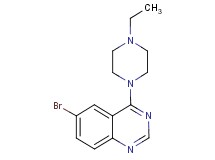 6-bromo-4-(4-ethyl-1-piperazinyl)quinazoline