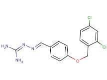 N''-{4-[(2,4-dichlorobenzyl)oxy]benzylidene}carbonohydrazonic diamide