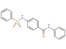 N-phenyl-4-[(phenylsulfonyl)amino]benzamide