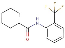 N-[2-(trifluoromethyl)phenyl]cyclohexanecarboxamide