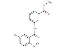 methyl 3-[(6-bromo-4-quinazolinyl)amino]benzoate