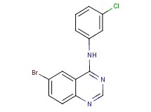 6-bromo-N-(3-chlorophenyl)-4-quinazolinamine