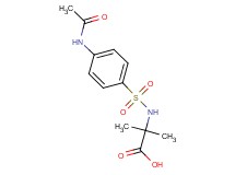 N-{[4-(acetylamino)phenyl]sulfonyl}-2-methylalanine